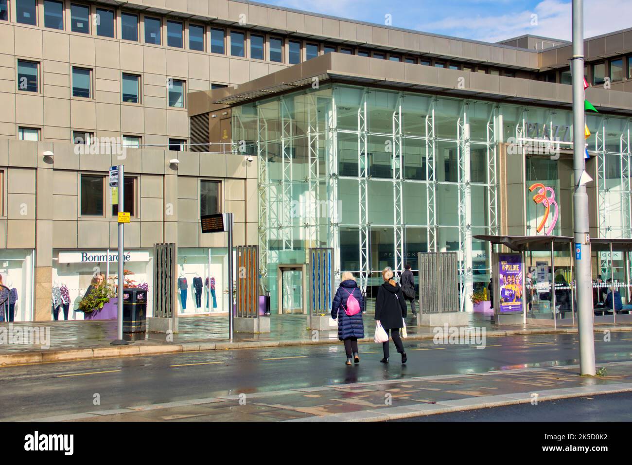 Town Centre Piazza Shopping Centre entrance Glasgow Road  Paisley, Scotland, UK Stock Photo