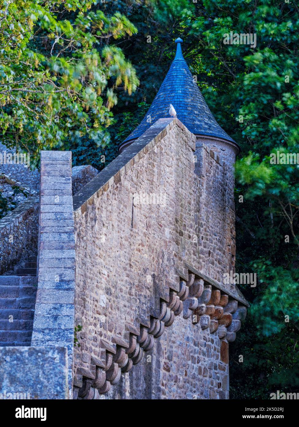 Impressionen am Mont Saint-Michel, Normandy, France Stock Photo