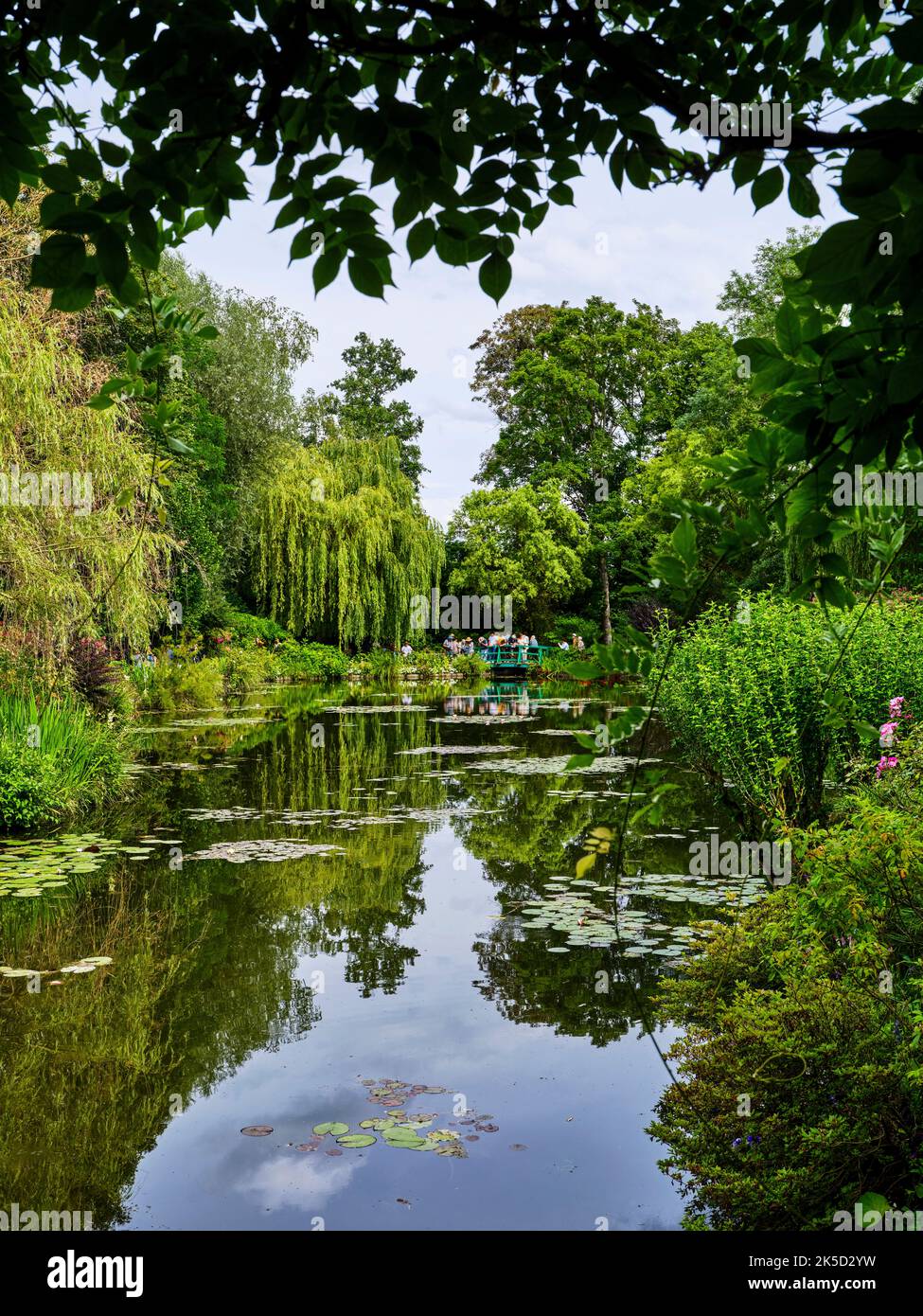 Garden Claude Giverny, Normandy, France Stock Photo Alamy