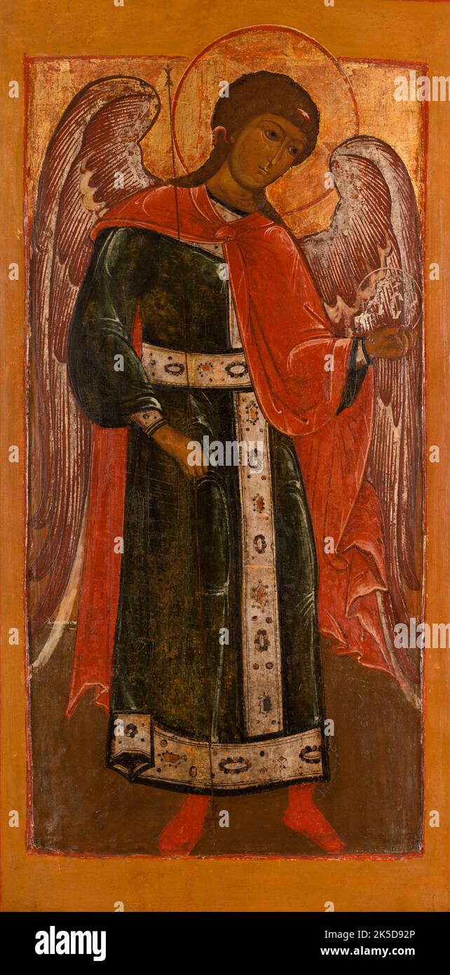 Archangel Michael, between 1650 and 1700. Stock Photo