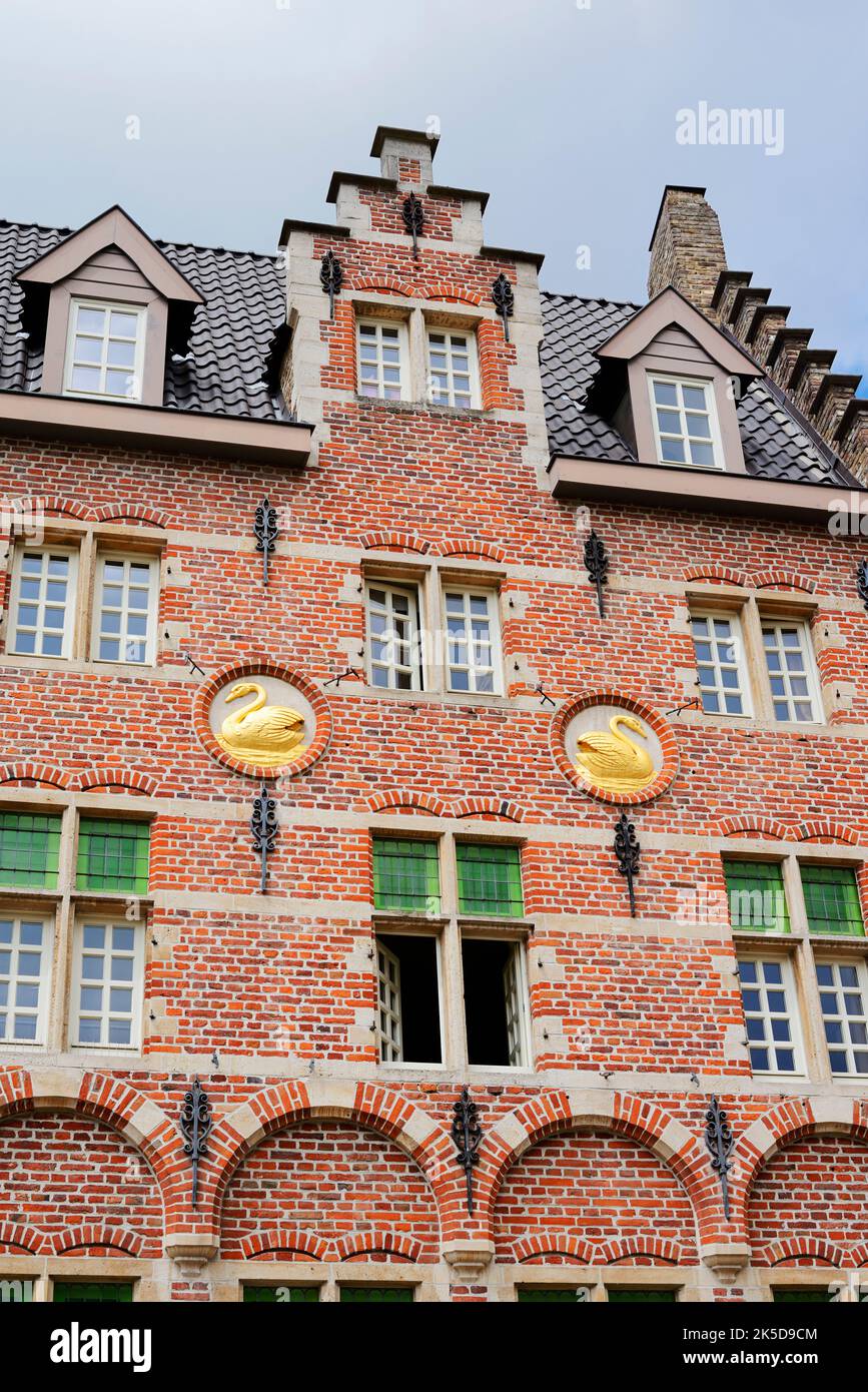 House 'Korenhuis', Ghent, East Flanders, Flanders, Belgium Stock Photo
