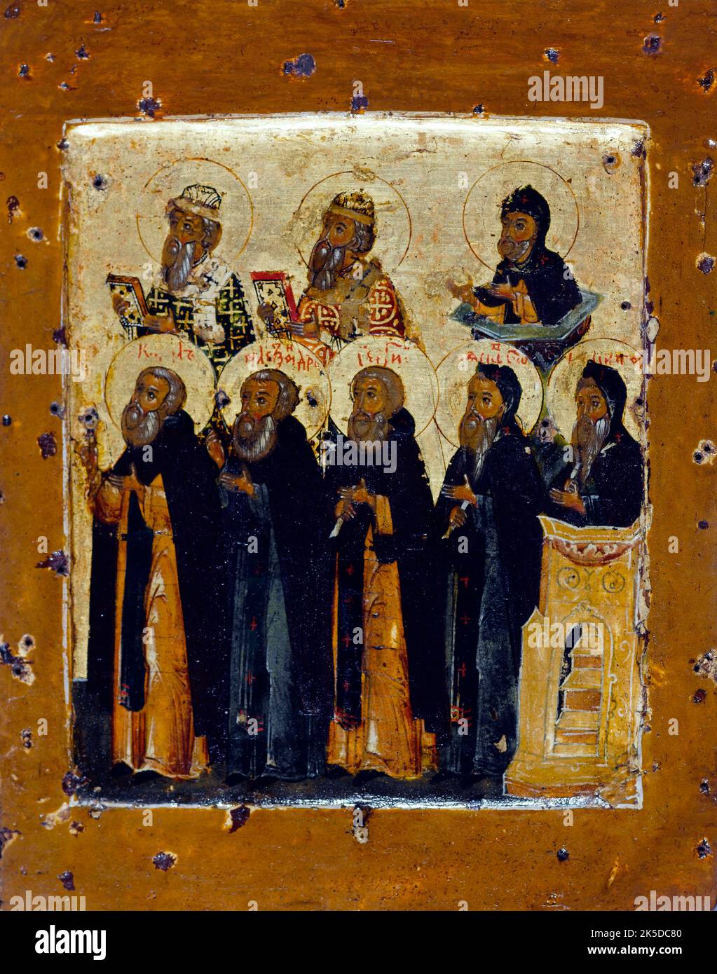 Eight saints. Stock Photo