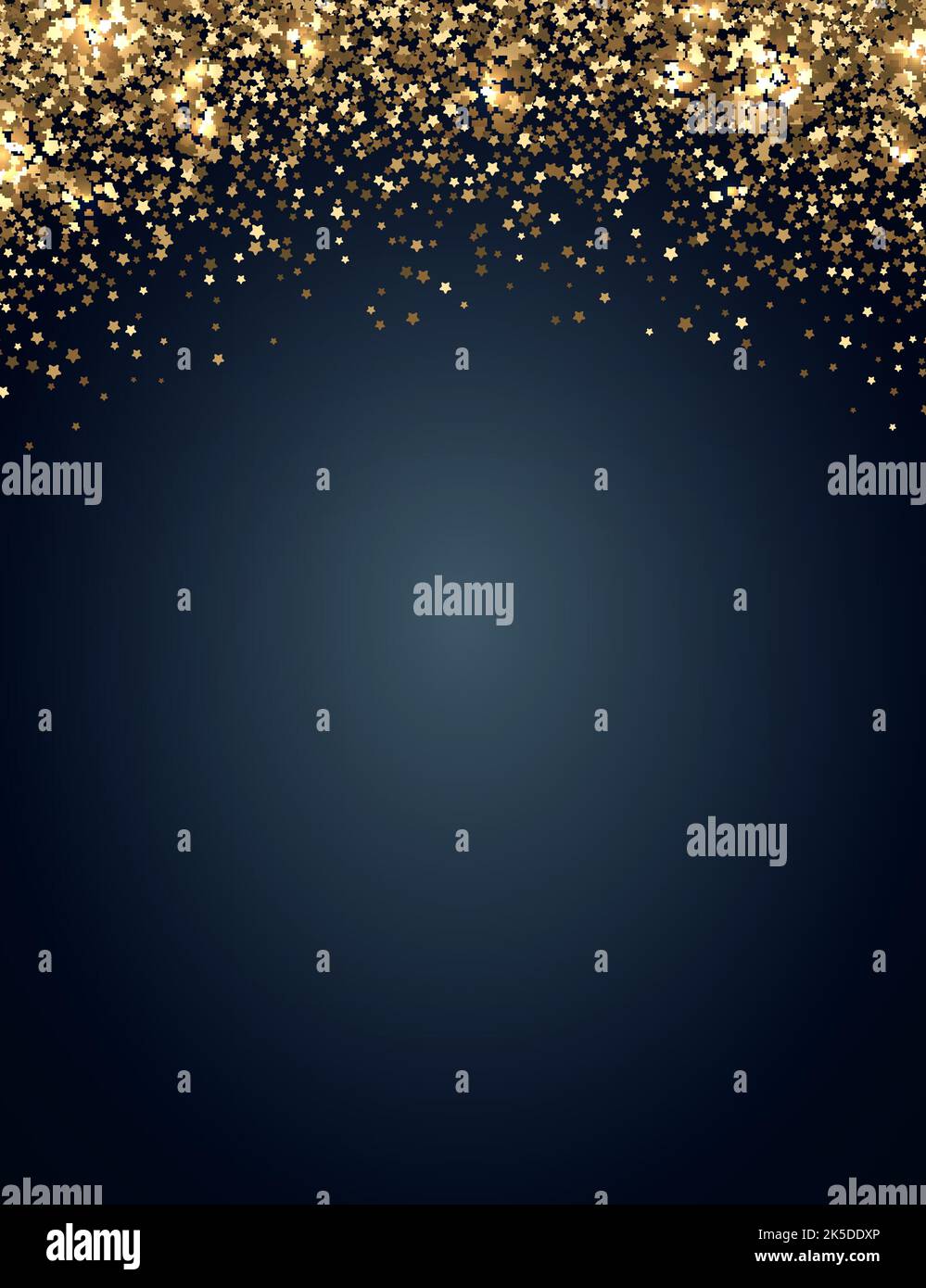 Festive vertical Christmas and New Year background with gold glitter of ...