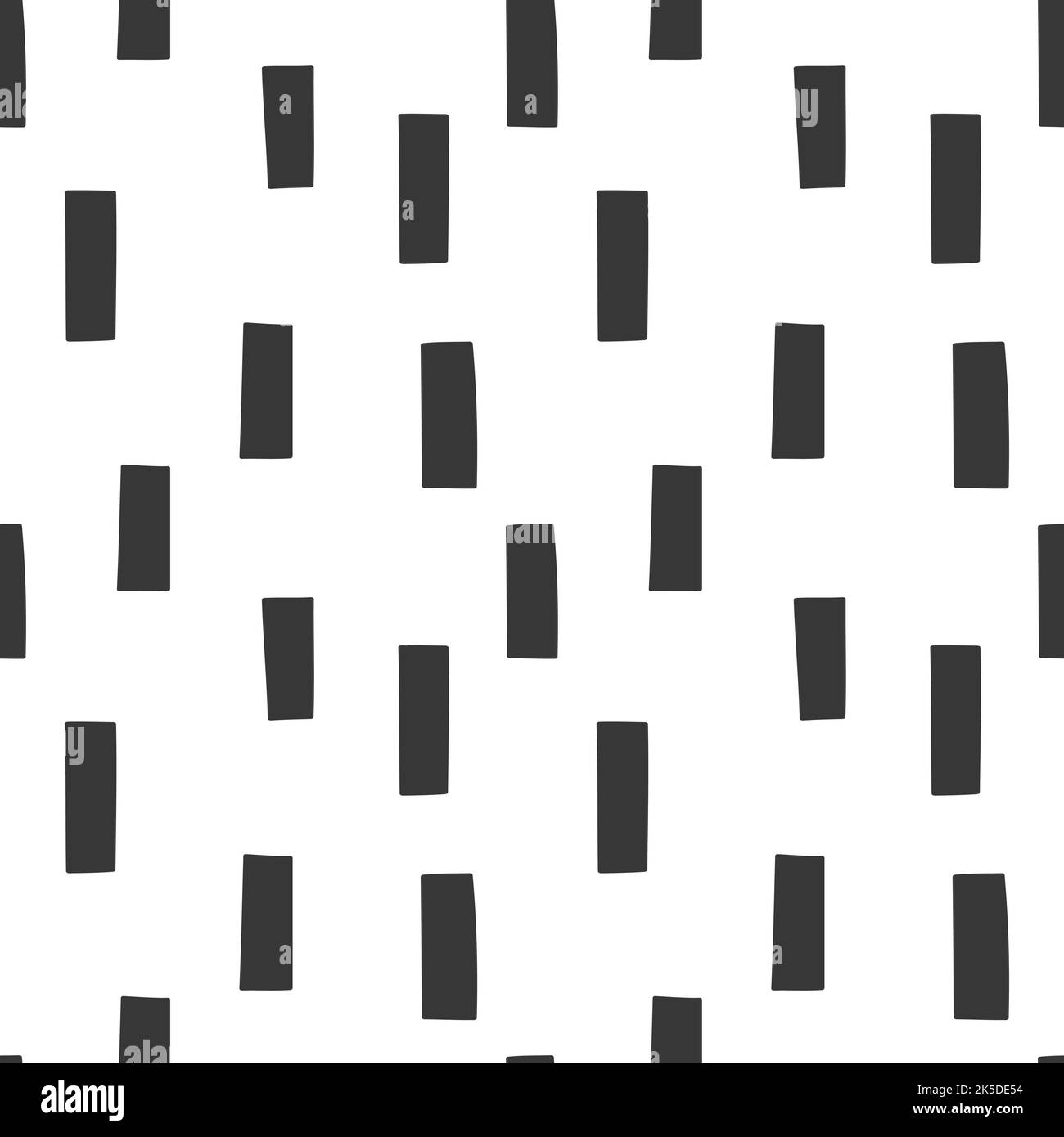Black and white wrapping paper. Vector seamless geometric pattern Stock ...