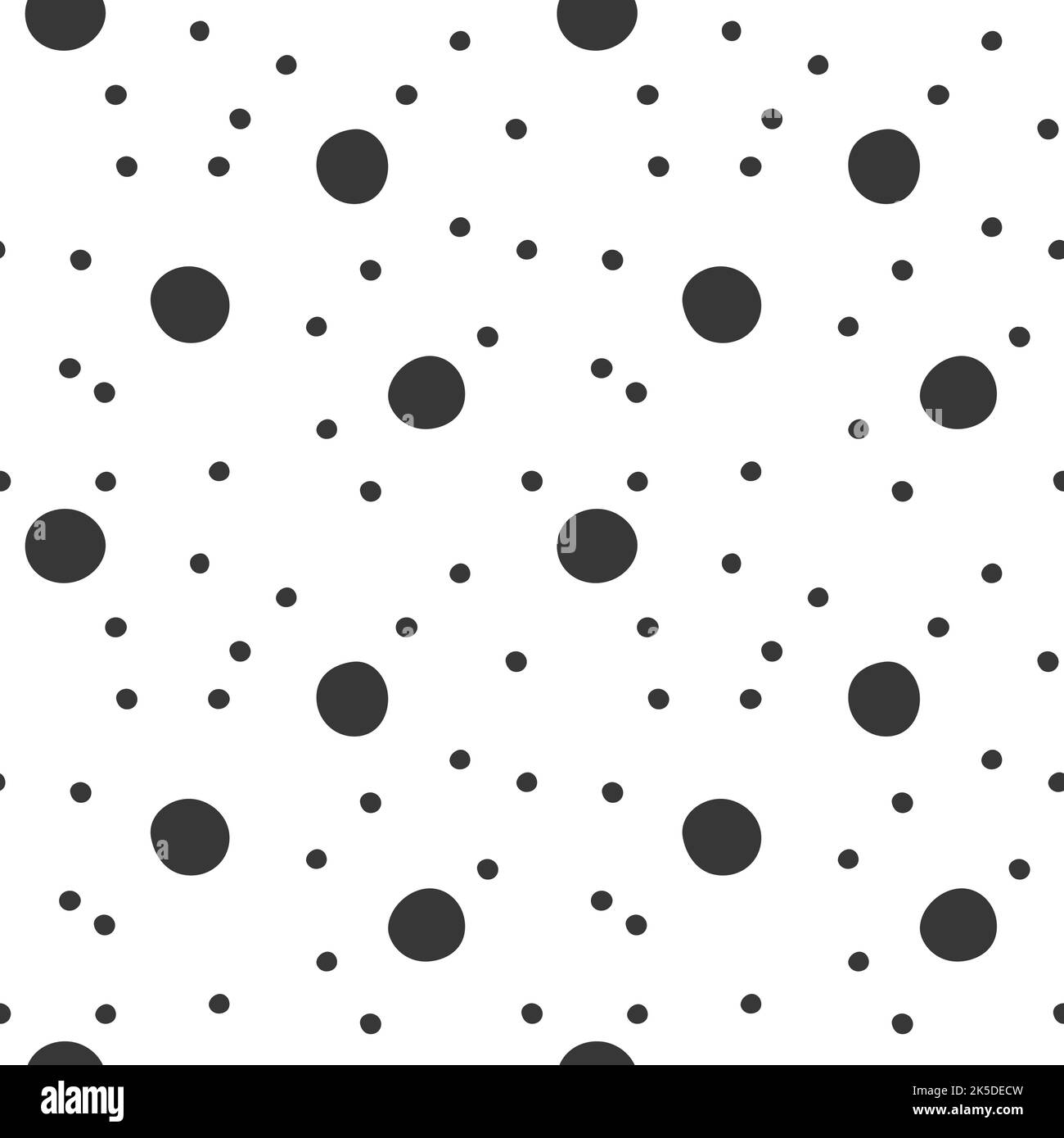 Black and white wrapping paper. Vector seamless geometric pattern Stock ...