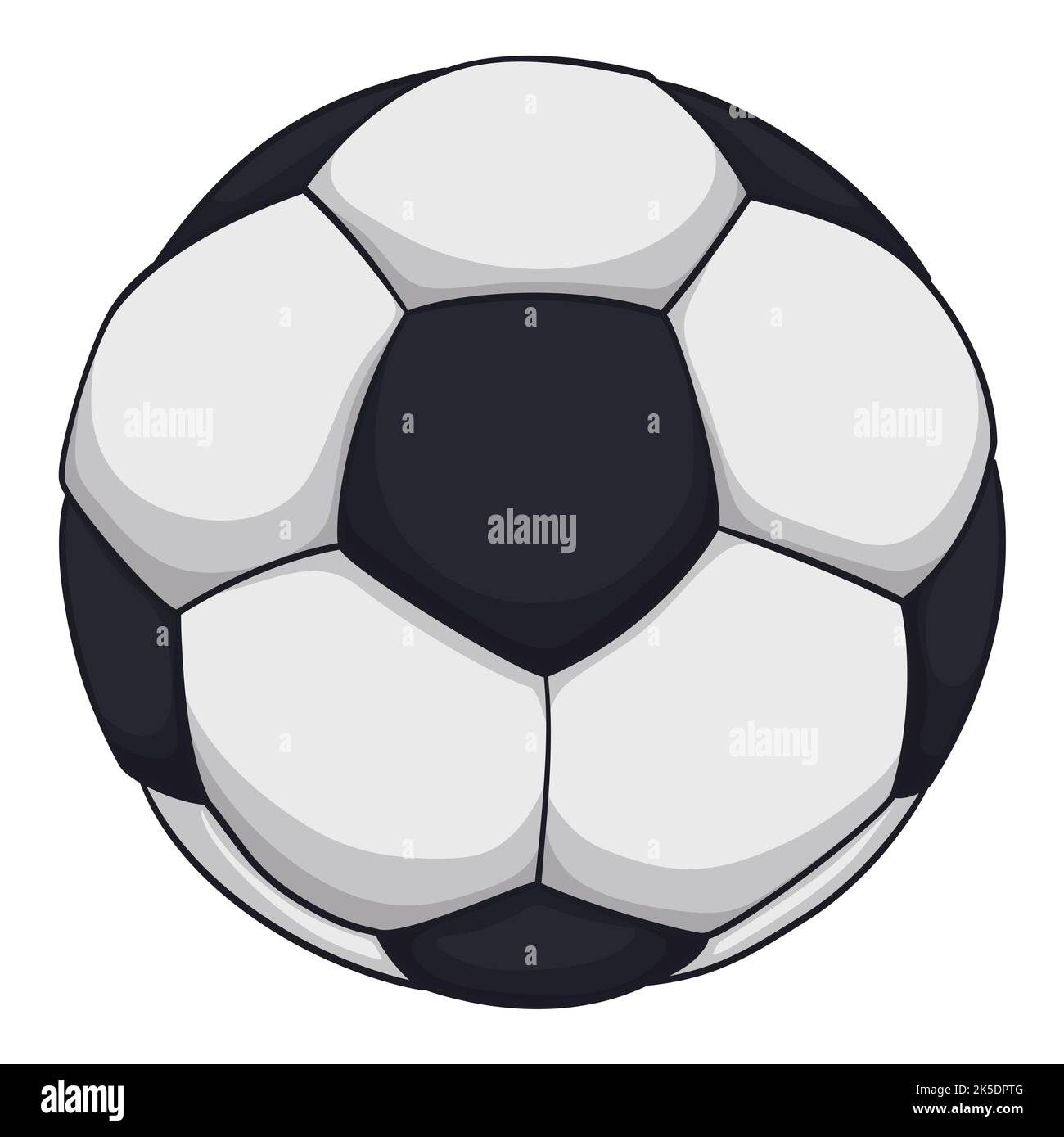 Sportime Size 4 Soccer Ball, Black/White | School Specialty