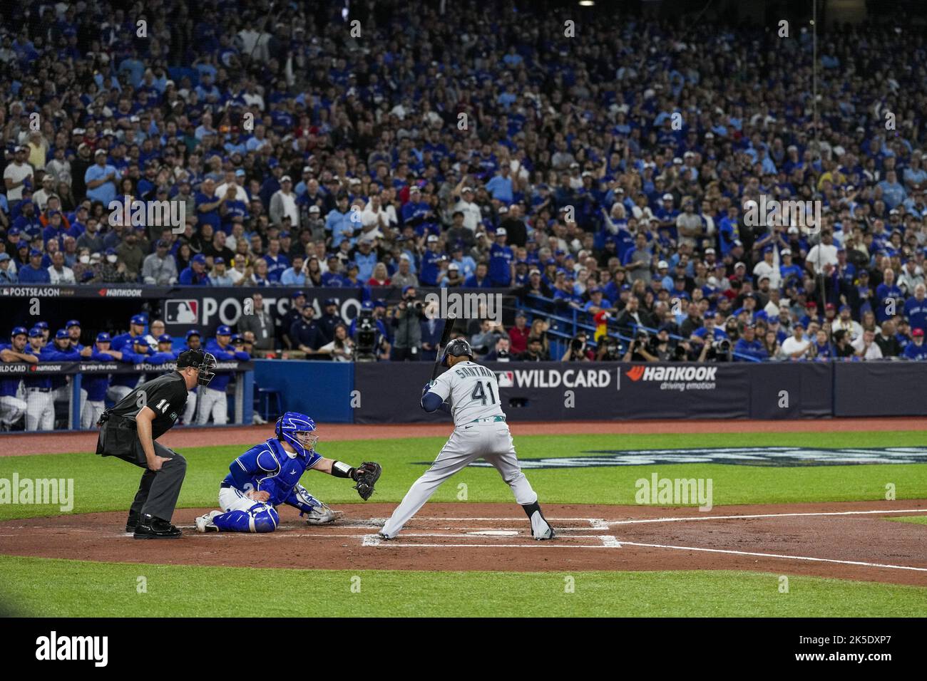 Toronto, Canada. 07th Oct, 2022. Seattle Mariners designated hitter