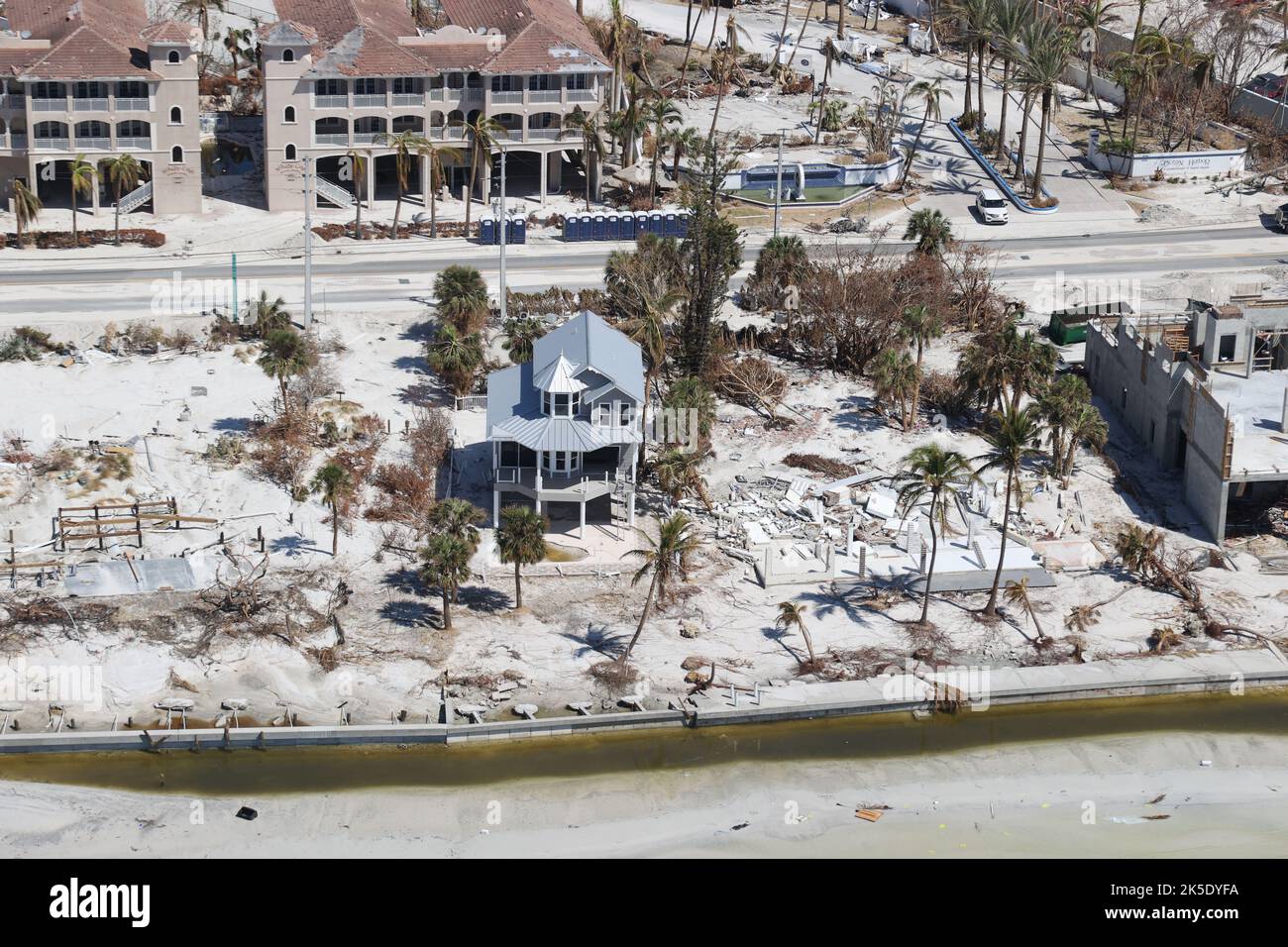 Hurricane ian fort myers beach hi-res stock photography and images - Alamy