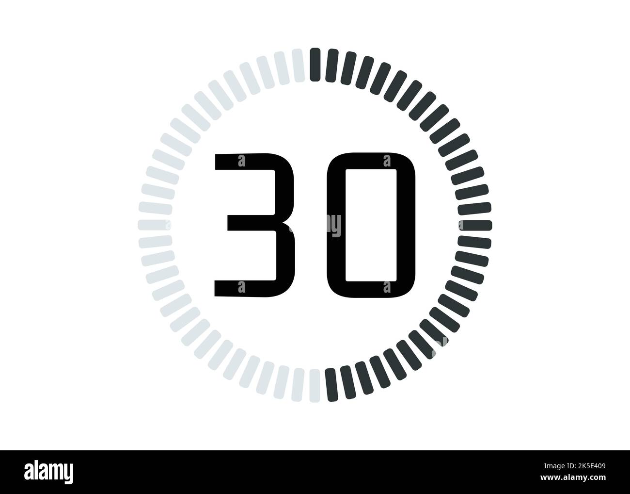 Isolated 30 seconds or minutes time stopwatch icon and time counter Stock Vector Image & Art Alamy Isolated 30 seconds or minutes time stopwatch icon and time counter Stock Vector Image & Art Alamy