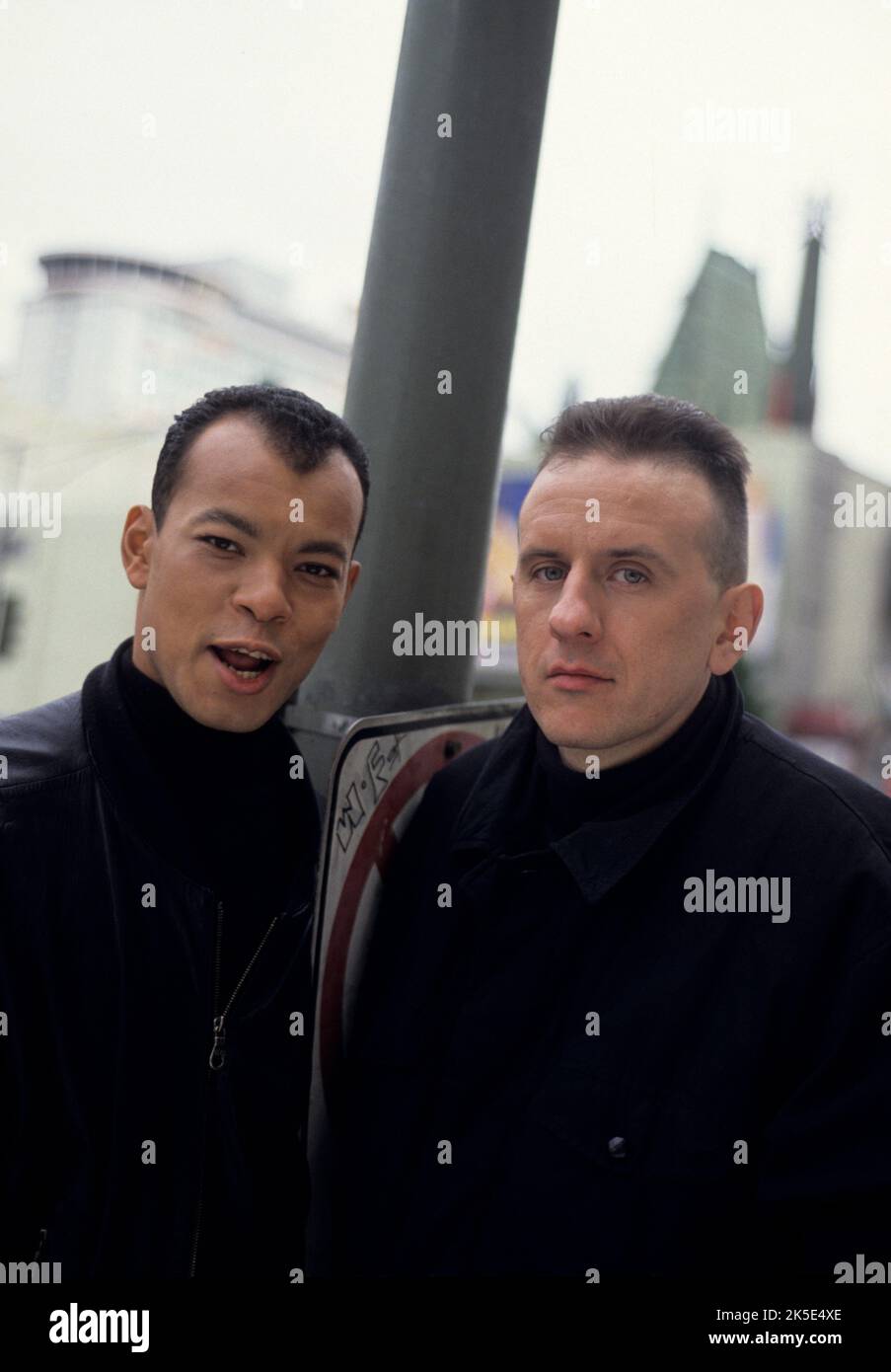 FINE YOUNG CANNIBALS UK rock group with Roland Gift on vocals about