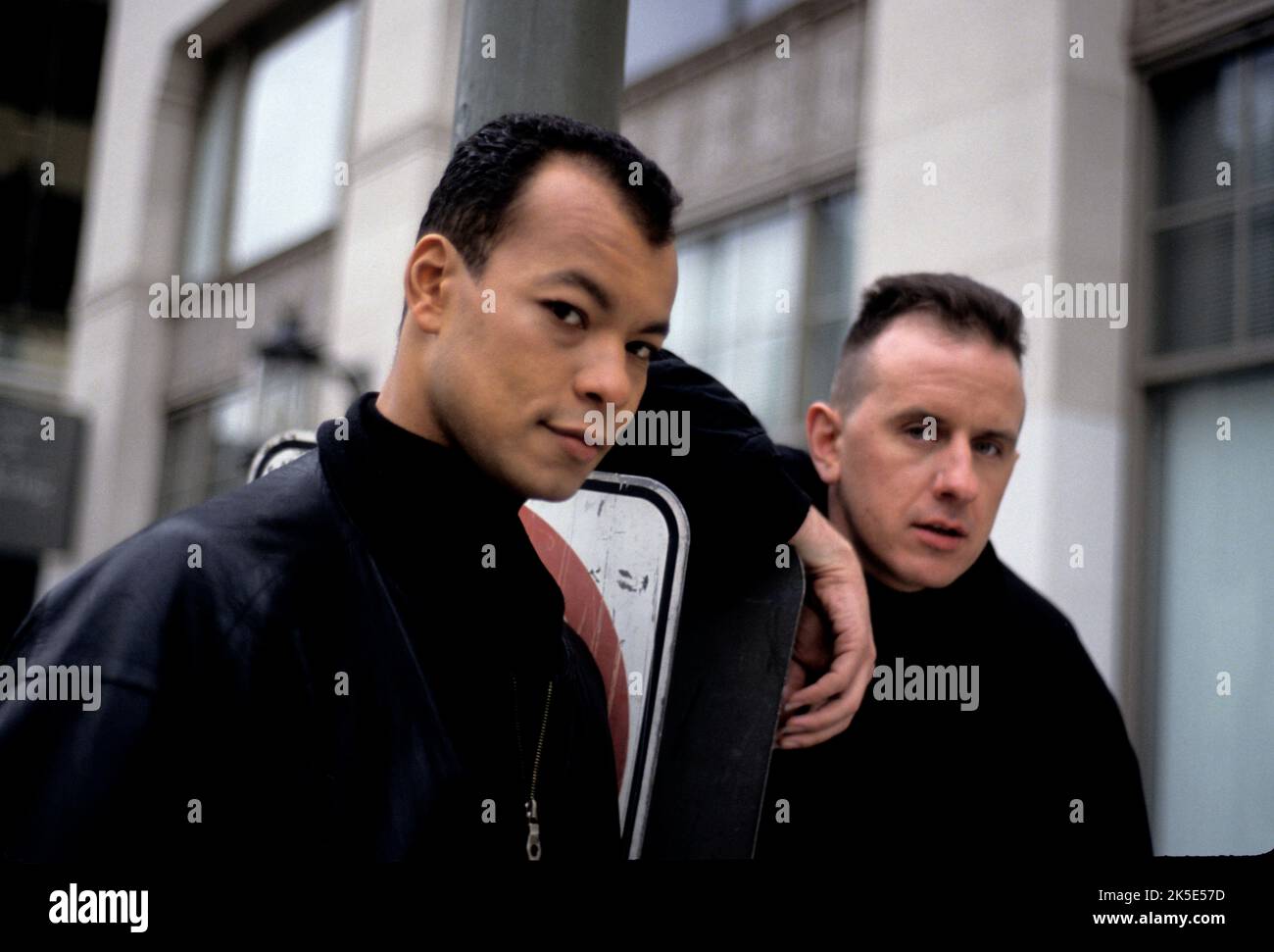 FINE YOUNG CANNIBALS UK rock group with Roland Gift on vocals about