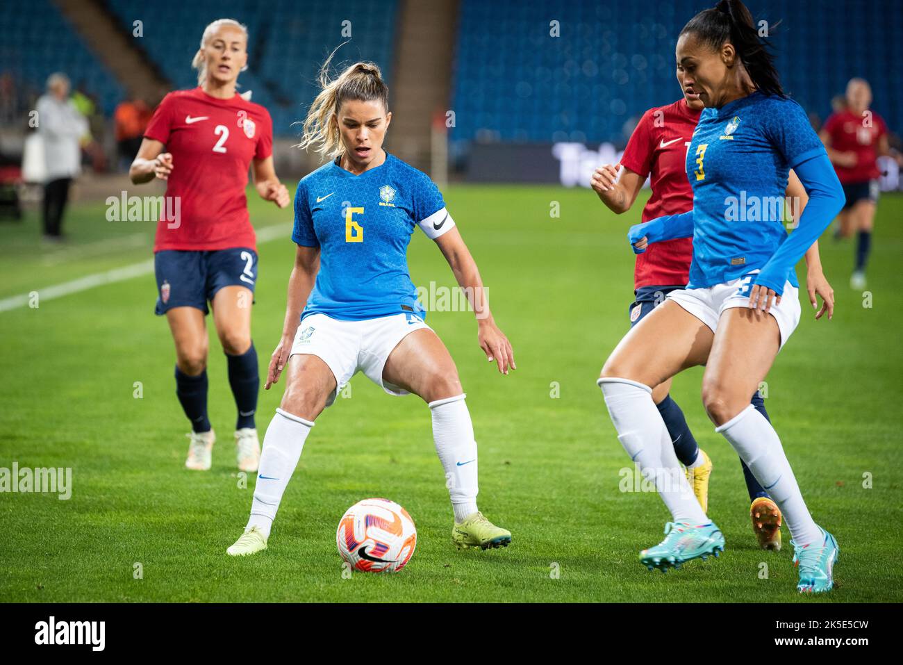 oslo-norway-07th-oct-2022-tamires-6-of-brazil-seen-during-the