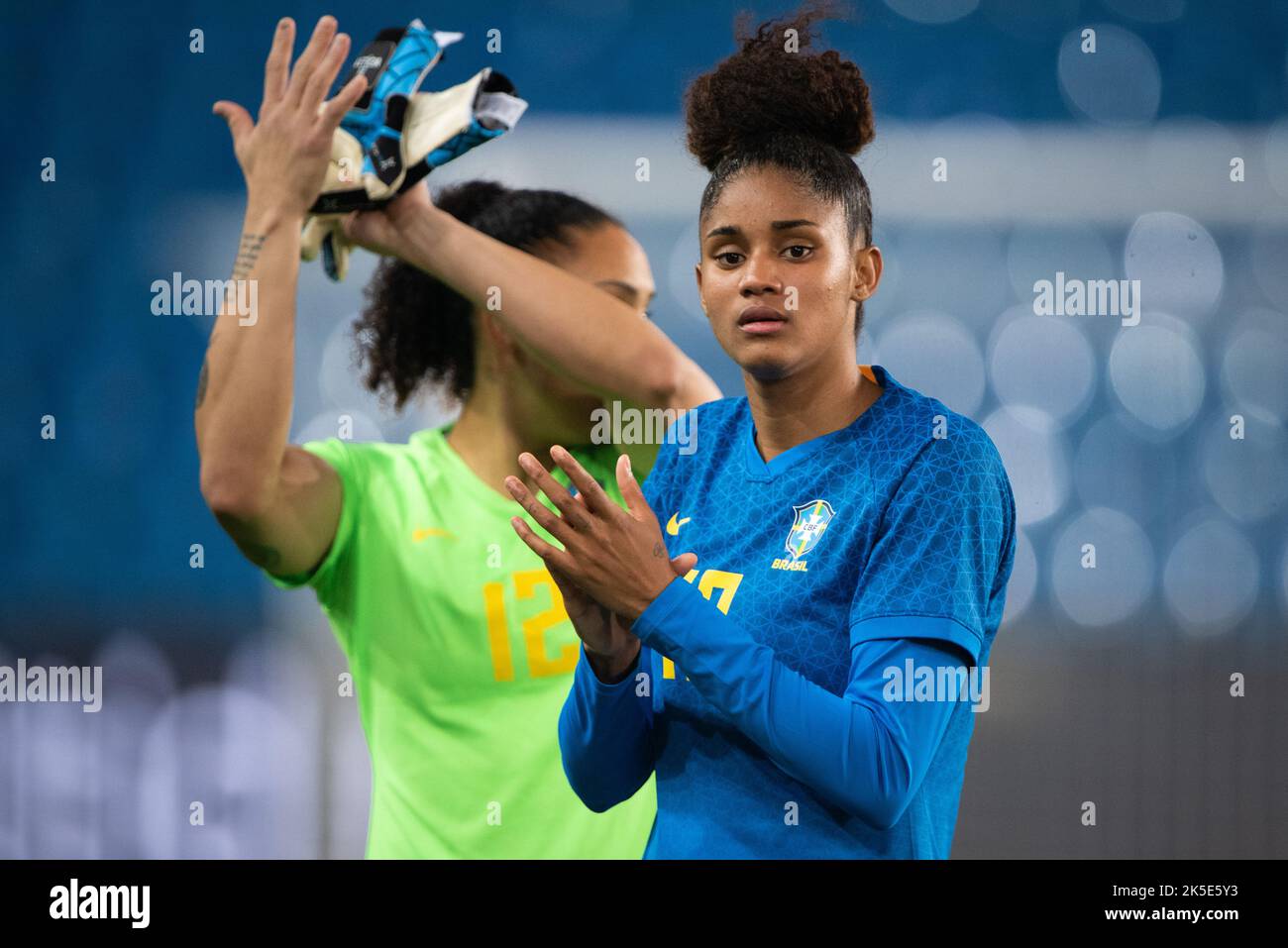 Oslo, Norway. 07th Oct, 2022. Tarciane (13) of Brazil seen after the