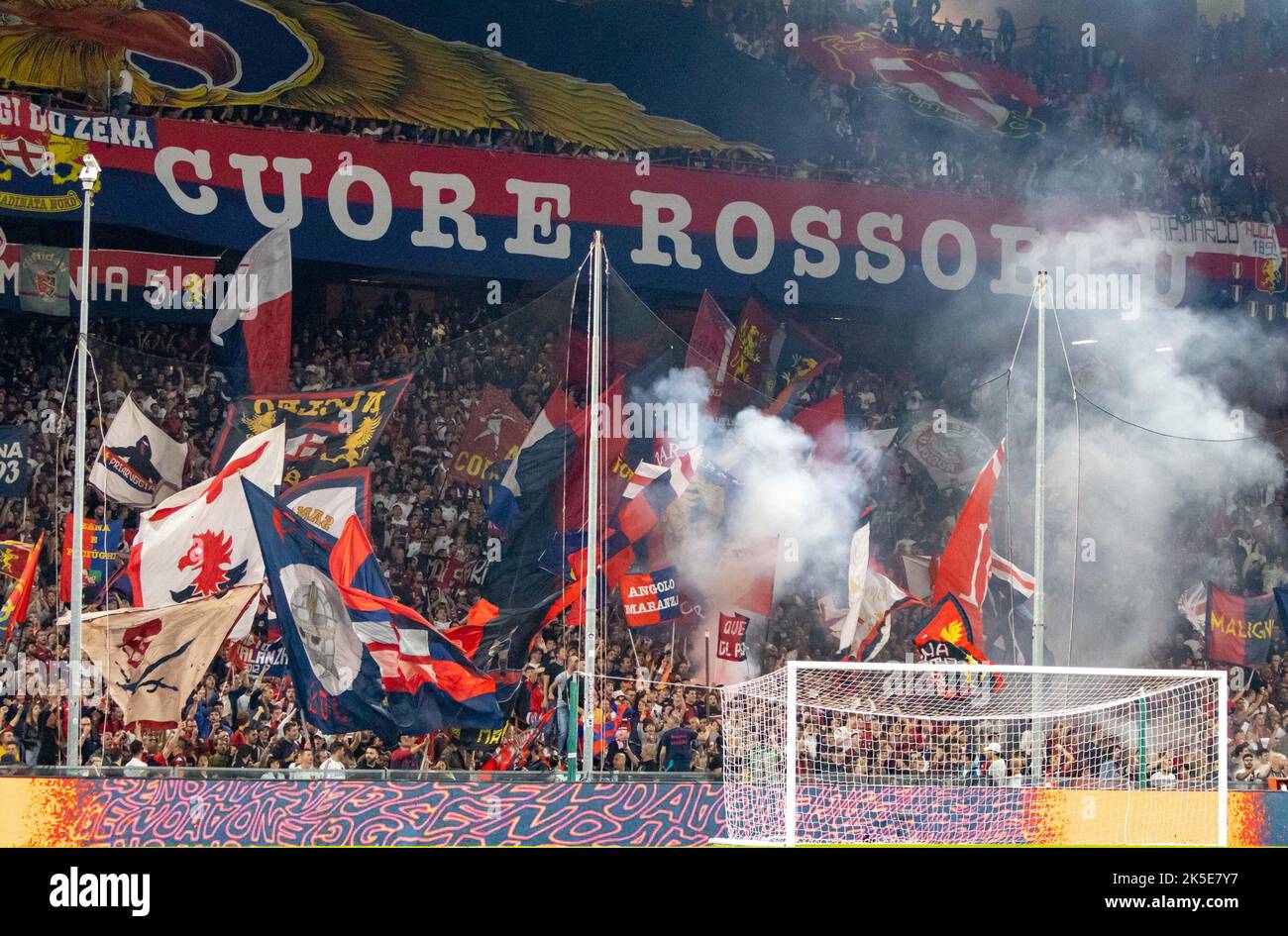 Genoa CFC Vs Cagliari Calcio Editorial Image - Image of highiest