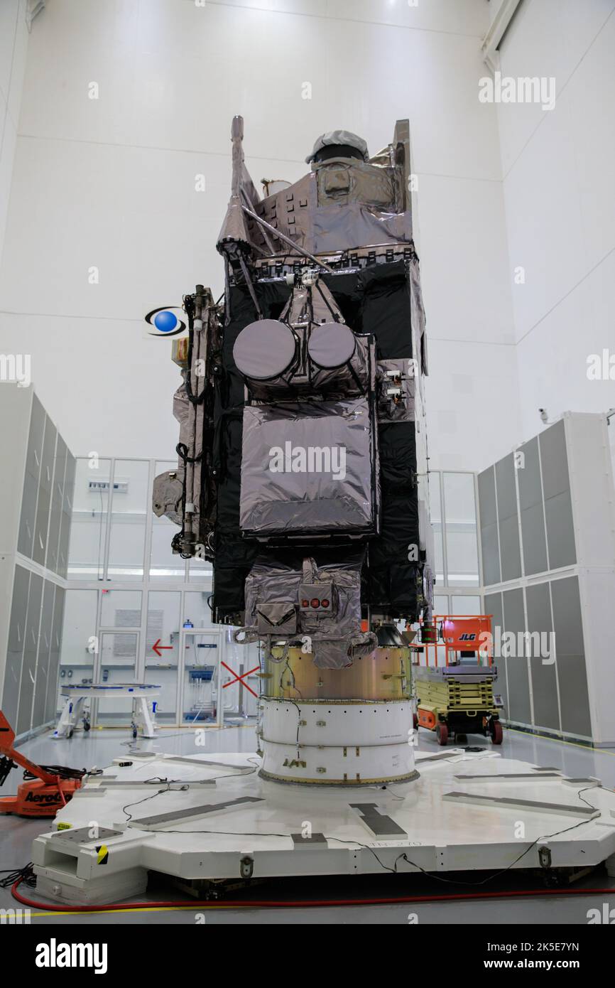 NOAA’s Geostationary Operational Environmental Satellite-T (GOES-T) is ...