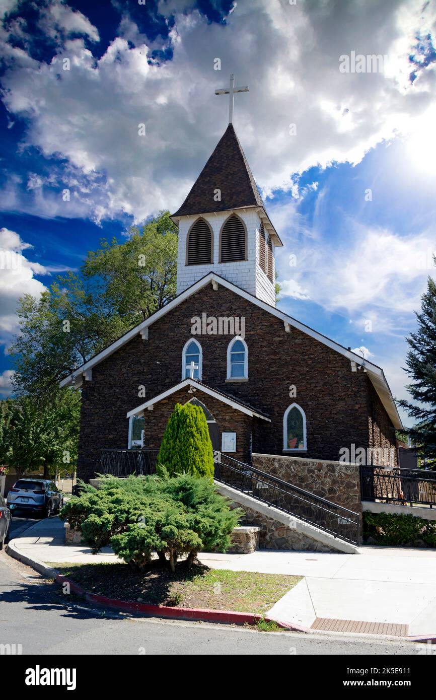 Our Lady of Guadalupe Catholic Church building in Flagstaff, Arizona