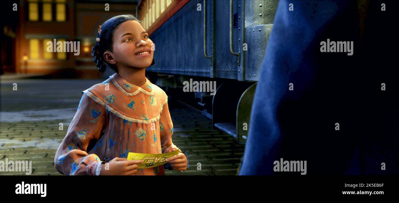 HERO GIRL, THE POLAR EXPRESS, 2004 Stock Photo - Alamy