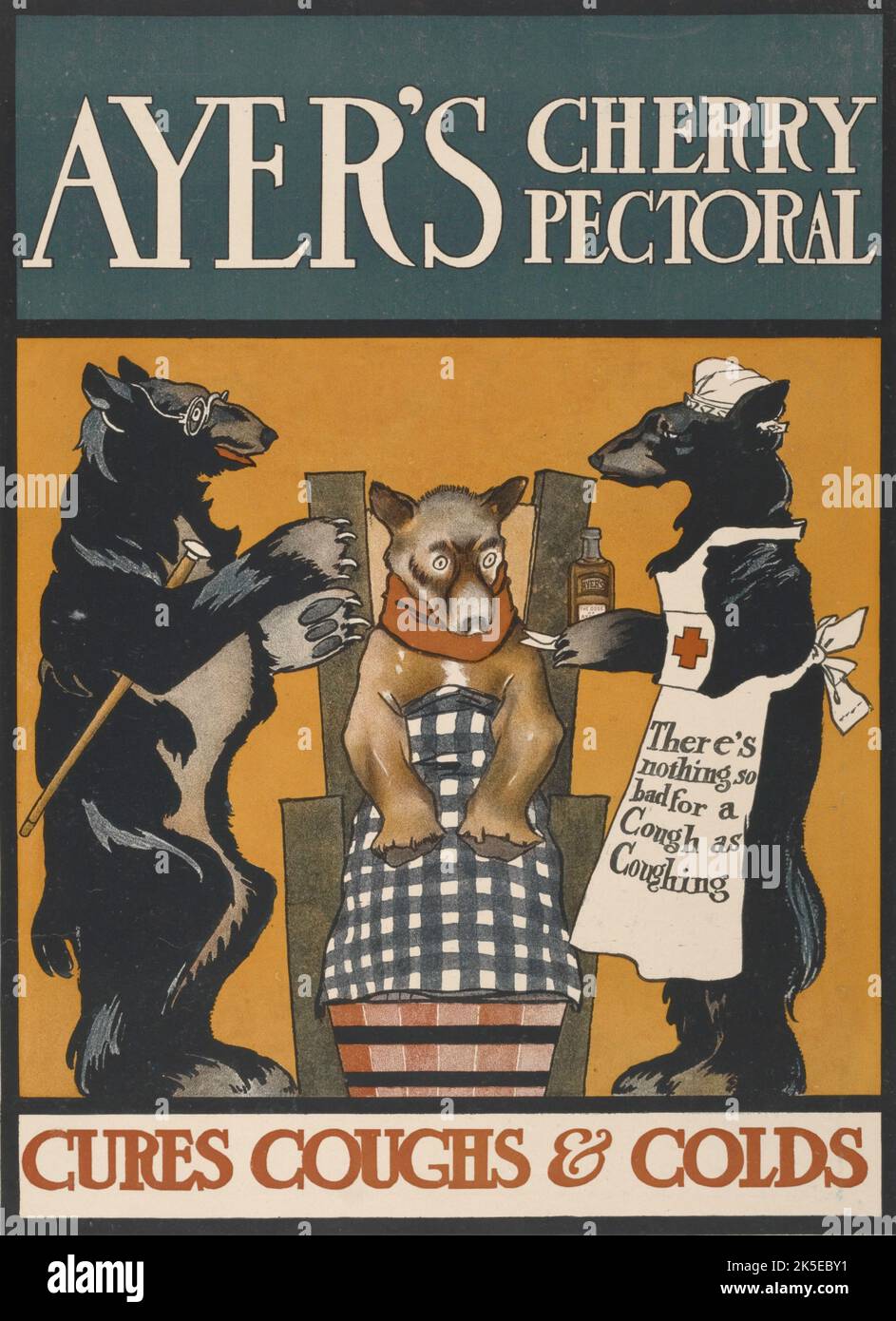 Medicine poster 1900s hi-res stock photography and images - Alamy