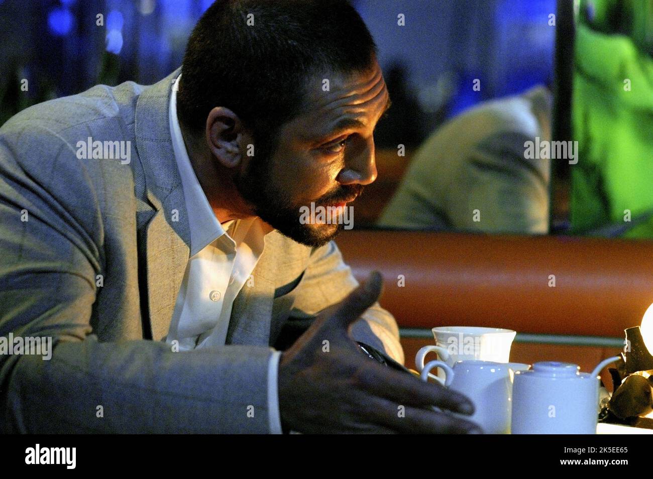 JAVIER BARDEM, COLLATERAL, 2004 Stock Photo