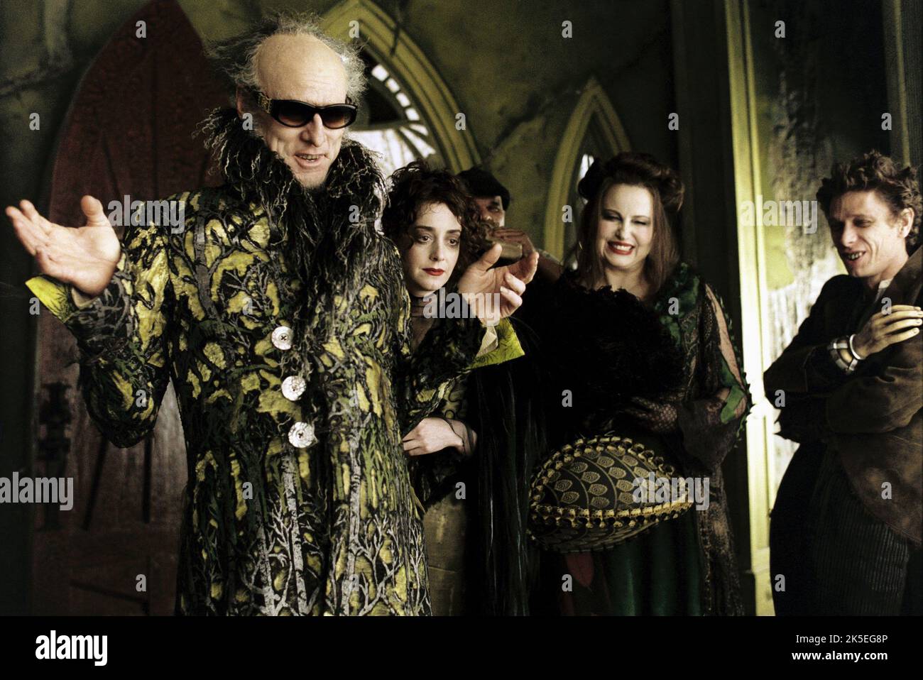 JIM CARREY, JANE ADAMS, JENNIFER COOLIDGE, JAMIE HARRIS, LEMONY SNICKET'S A SERIES OF UNFORTUNATE EVENTS, 2004 Stock Photo