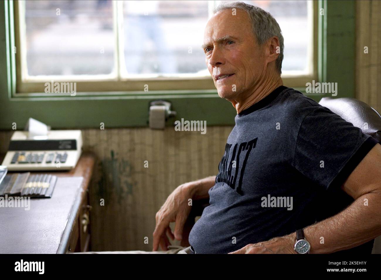 CLINT EASTWOOD, MILLION DOLLAR BABY, 2004 Stock Photo - Alamy