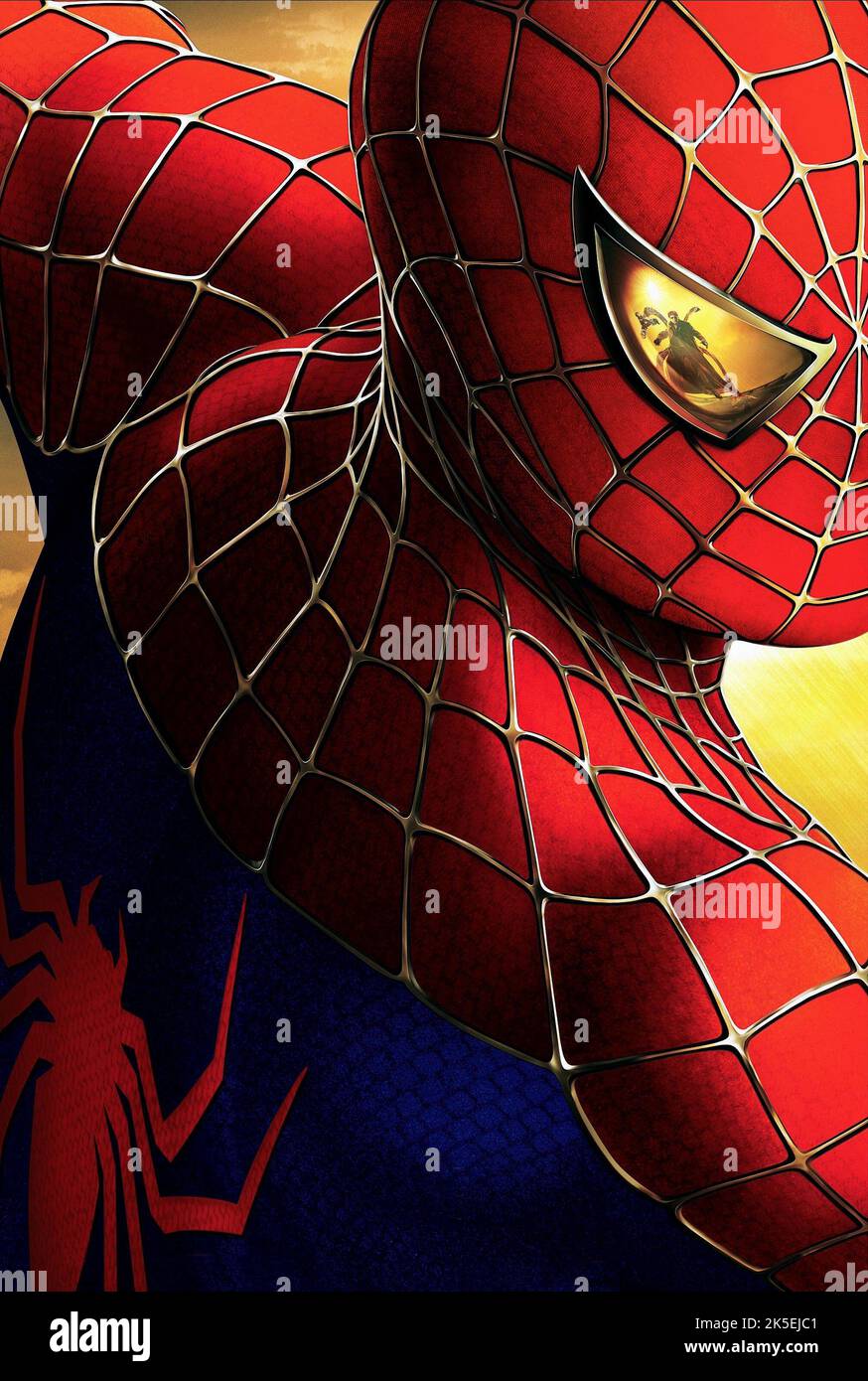 TOBEY MAGUIRE, ALFRED MOLINA, SPIDER-MAN 2, 2004 Stock Photo
