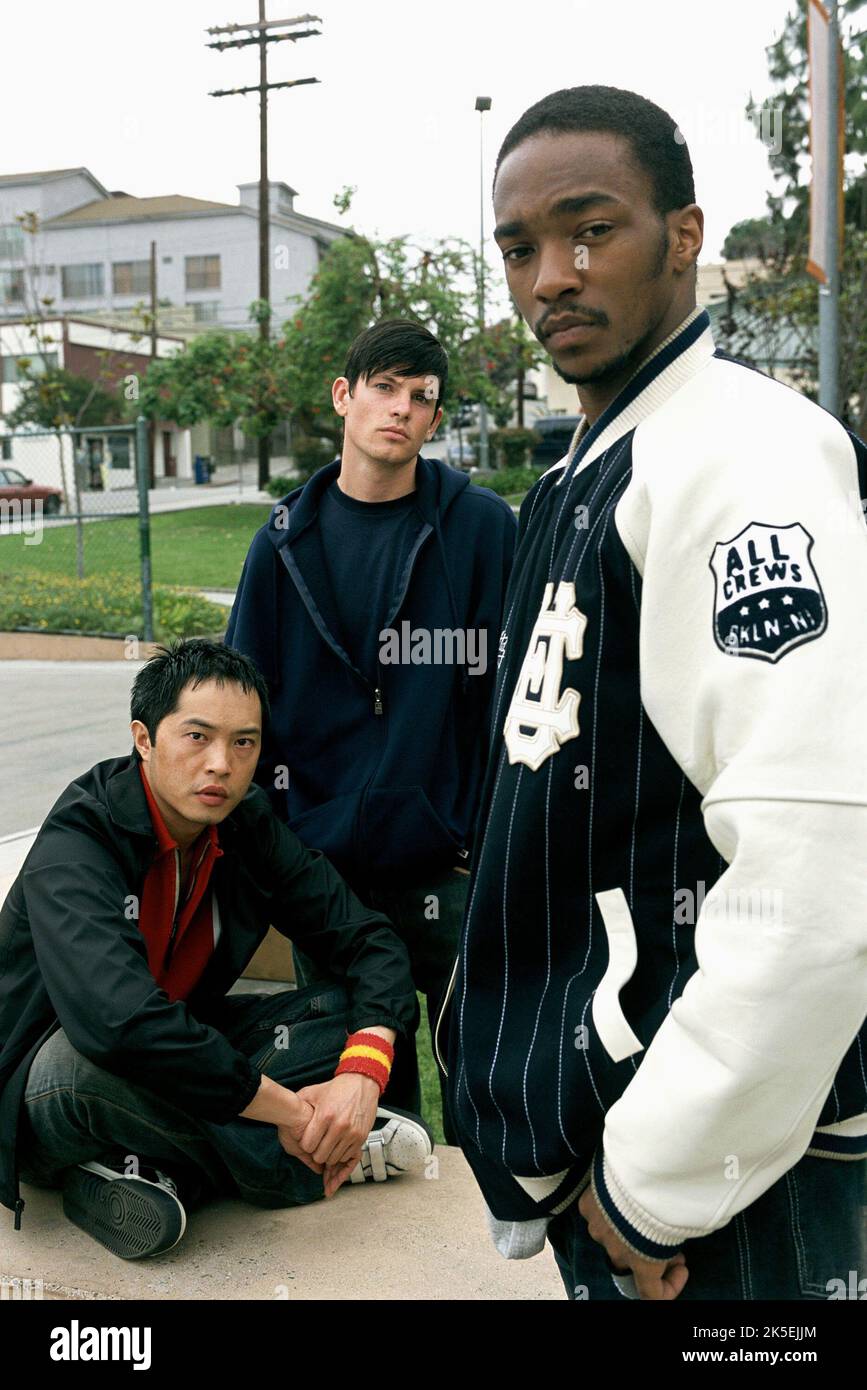 KEN LEUNG, BEN CROWLEY, ANTHONY MACKIE, SUCKER FREE CITY, 2004 Stock Photo
