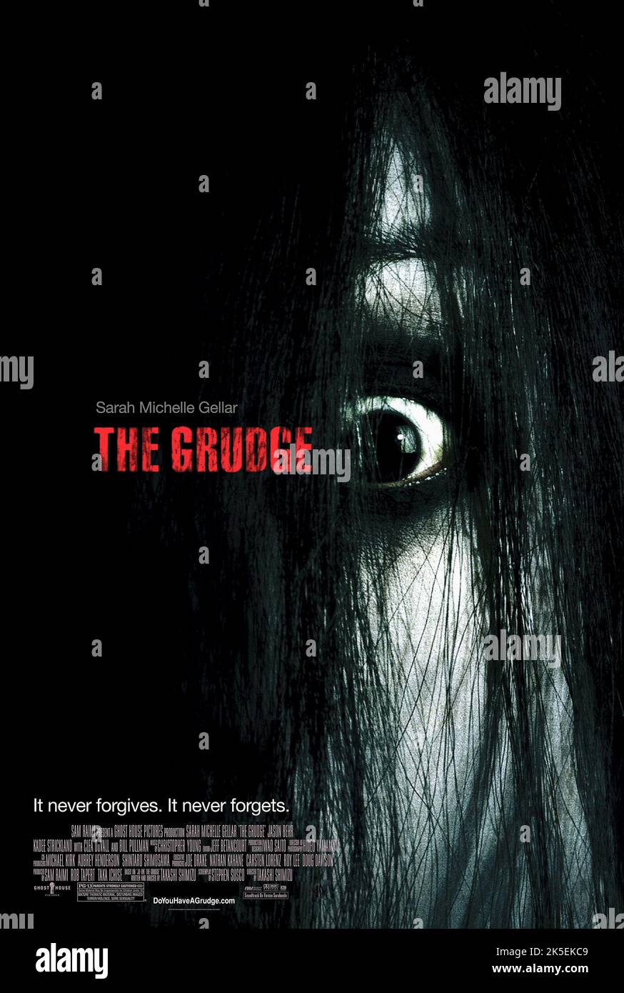 FILM POSTER, THE GRUDGE, 2004 Stock Photo