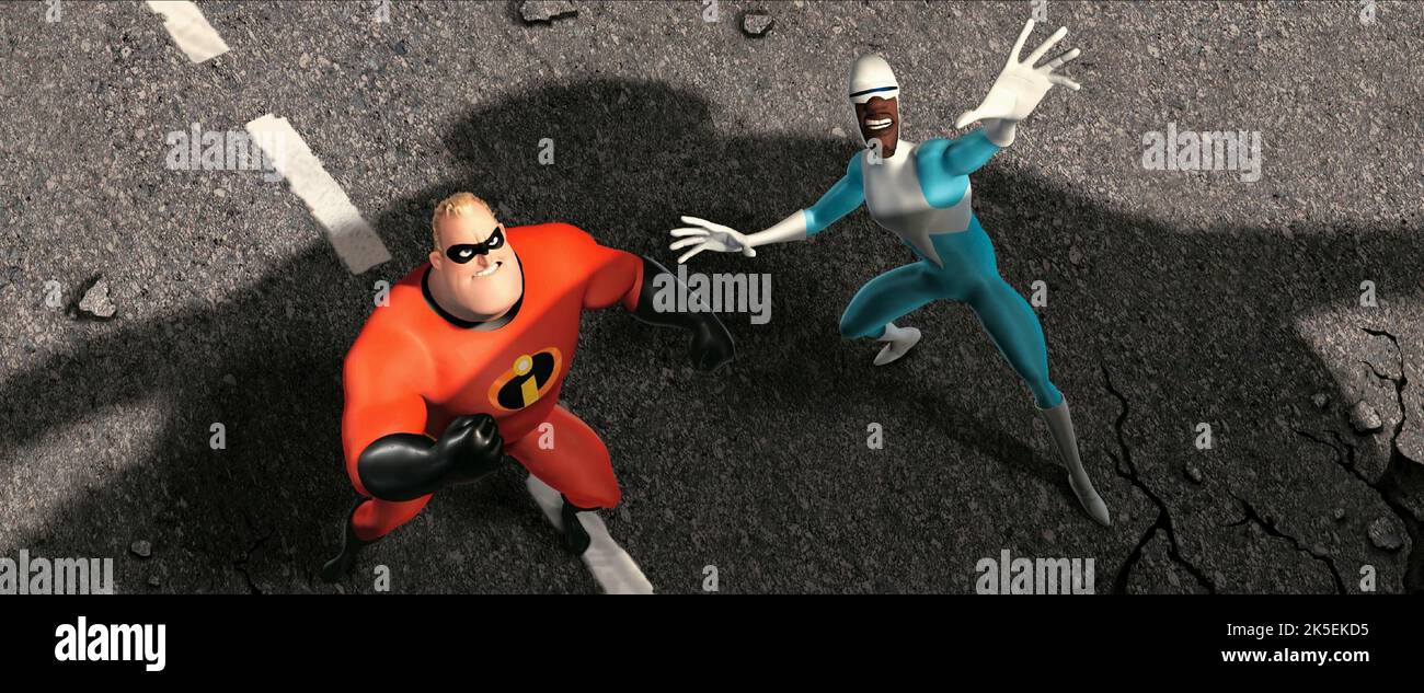 INCREDIBLE,FROZONE, THE INCREDIBLES, 2004 Stock Photo