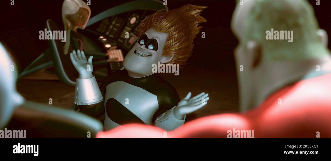 MIRAGE, SYNDROME, MR. INCREDIBLE, THE INCREDIBLES, 2004 Stock Photo