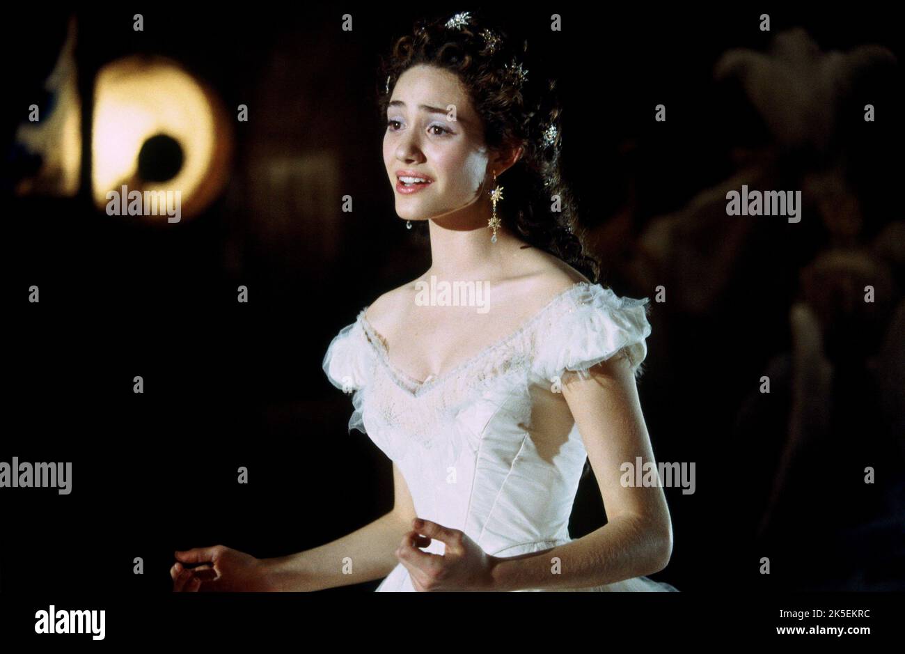 EMMY ROSSUM, THE PHANTOM OF THE OPERA, 2004 Stock Photo