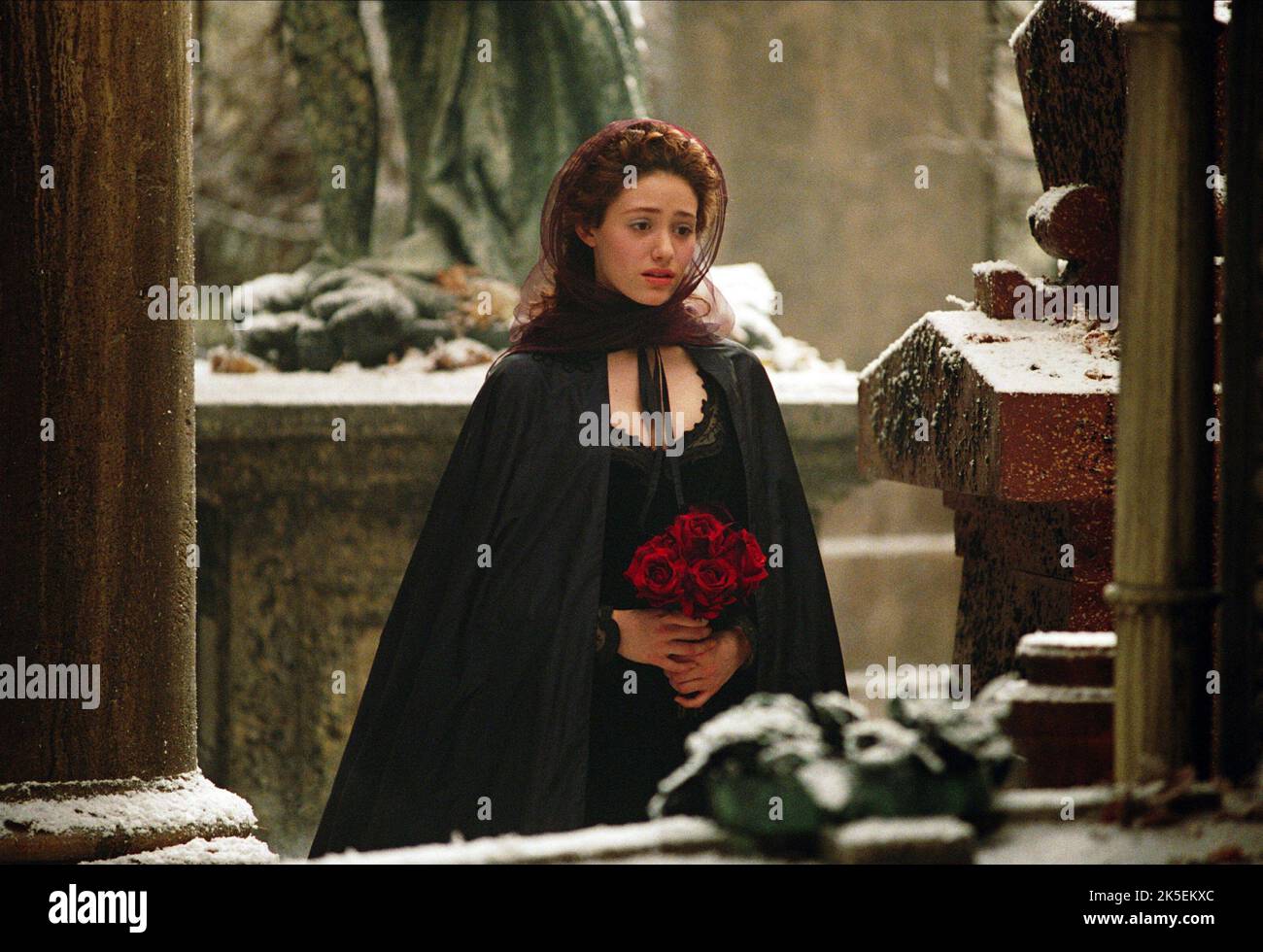 EMMY ROSSUM, THE PHANTOM OF THE OPERA, 2004 Stock Photo