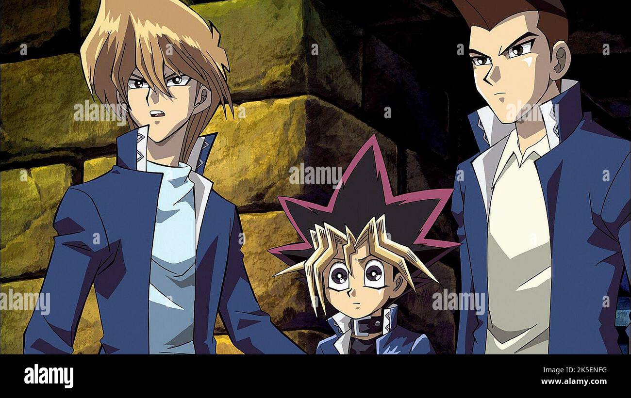 JOEY, YUGI, TRISTAN, YU-GI-OH! THE MOVIE, 2004 Stock Photo - Alamy