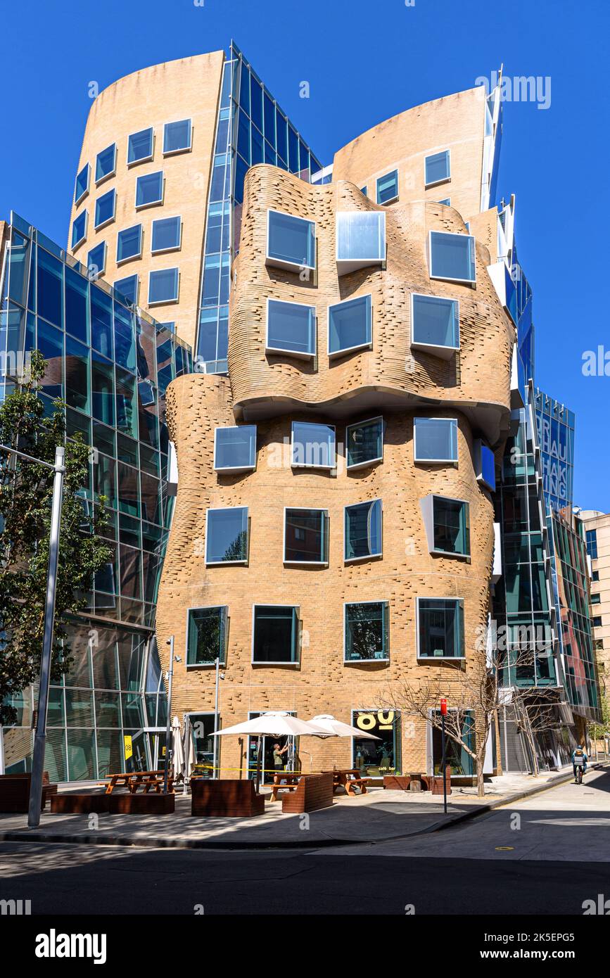The UTS Business School, which is Building 8 at the University of Technology Sydney Stock Photo