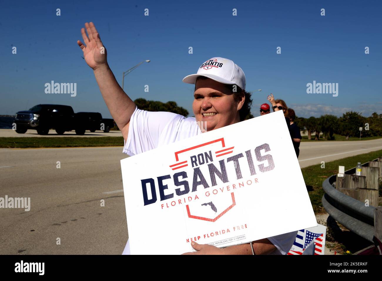 Melbourne, Brevard County, Florida, USA. October 7, 2022. Getting the