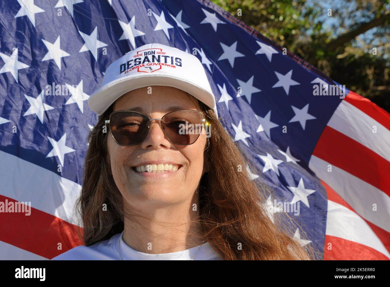 Melbourne, Brevard County, Florida, USA. October 7, 2022. Getting the