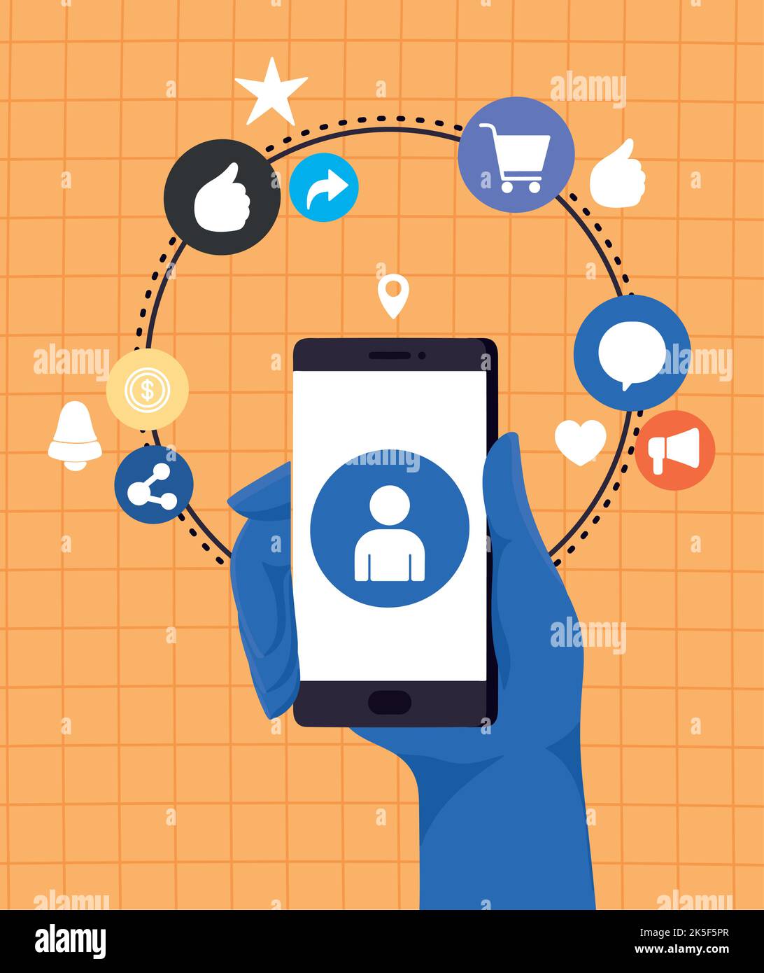 design of social media Stock Vector Image & Art Alamy