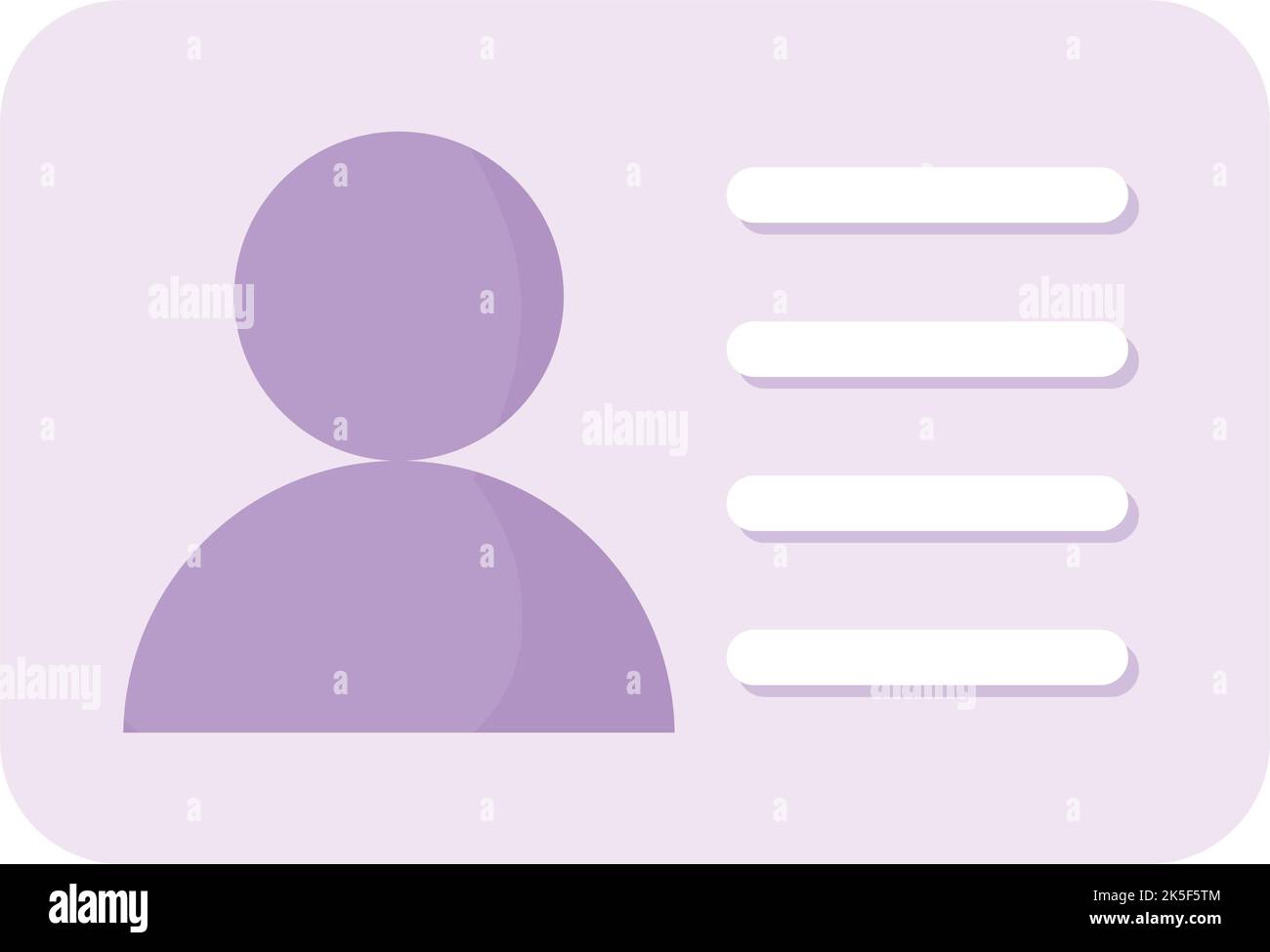 glassmorphism user information Stock Vector Image & Art - Alamy