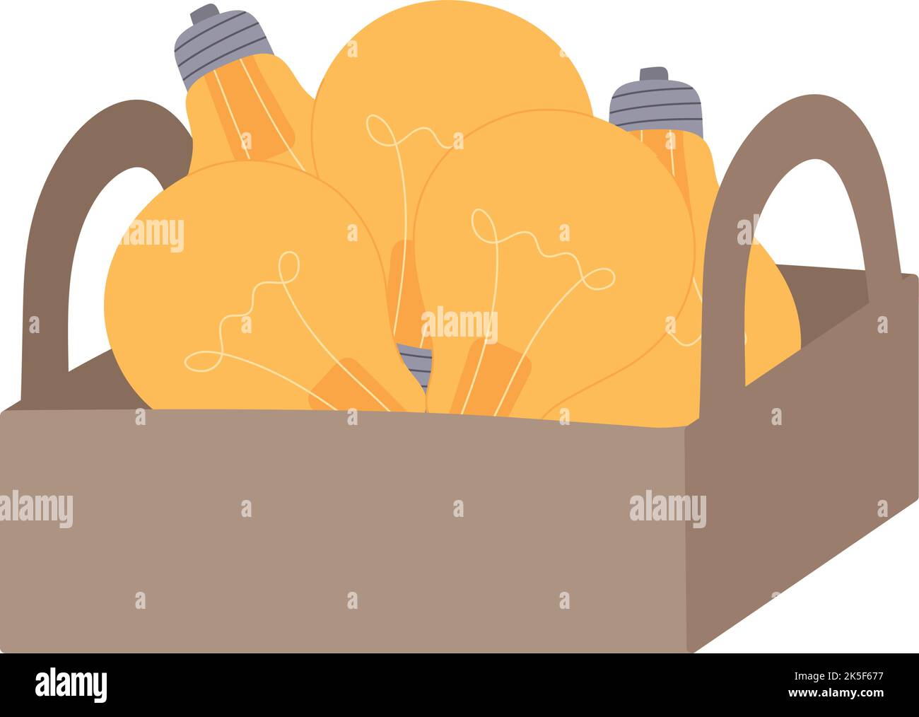 light bulbs box Stock Vector Image & Art Alamy