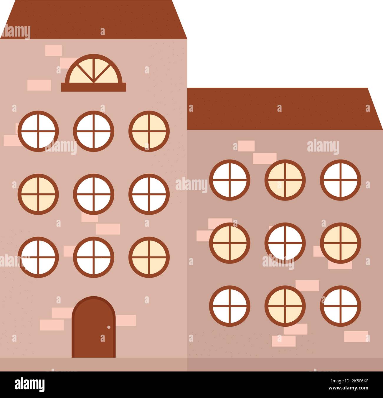 flat big building Stock Vector Image & Art - Alamy
