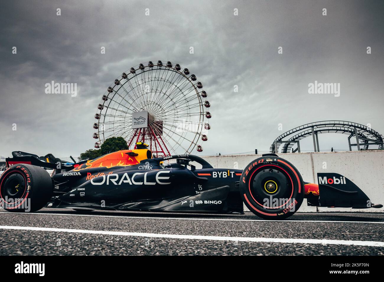Suzuka, Japan. 08th Oct, 2022. Sergio Perez (MEX) Red Bull Racing RB18. 08.10.2022