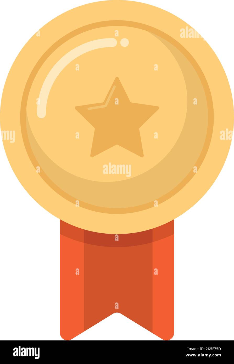 golden medal illustration Stock Vector Image & Art - Alamy