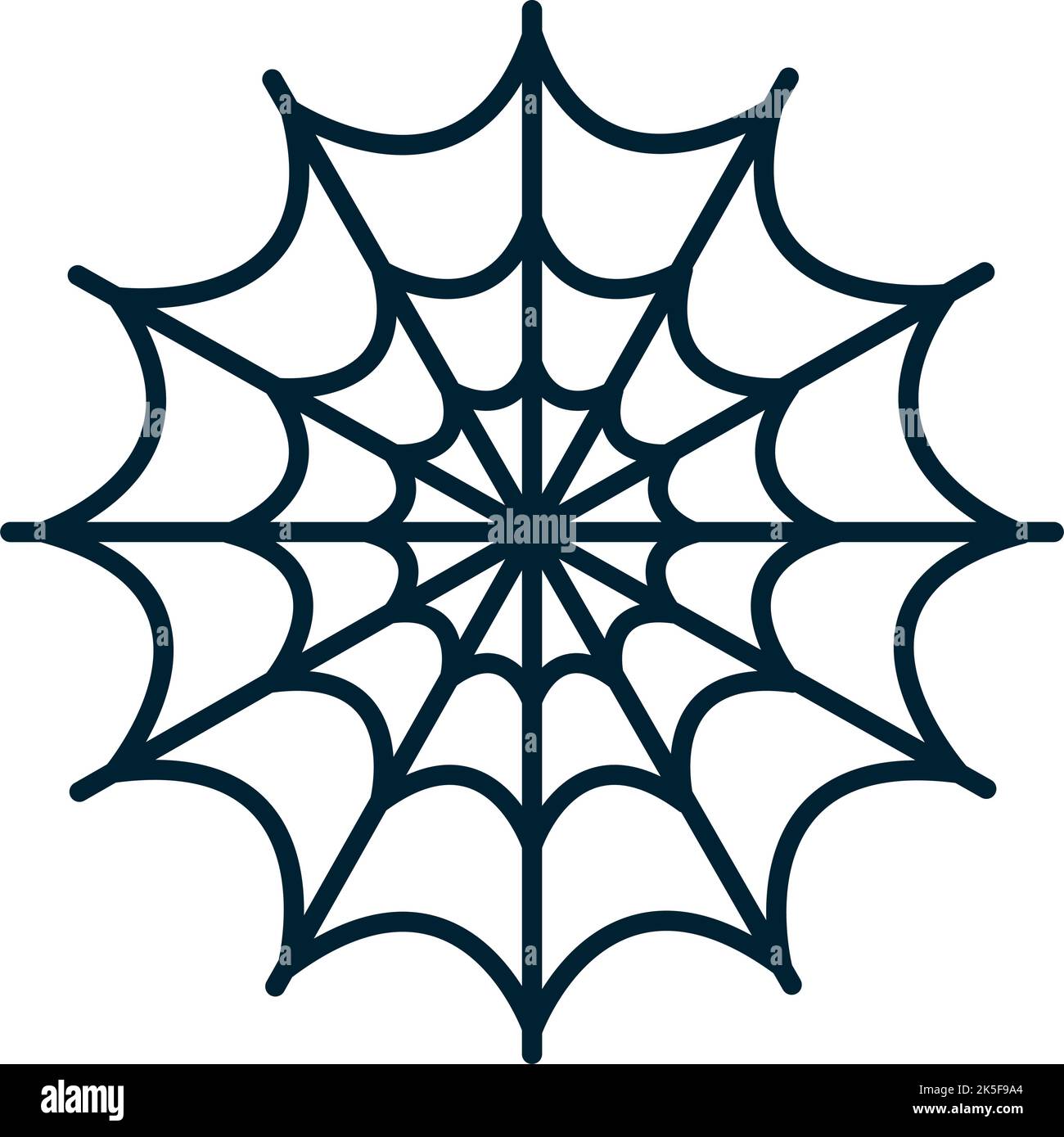 halloween spider web icon Stock Vector Image & Art - Alamy