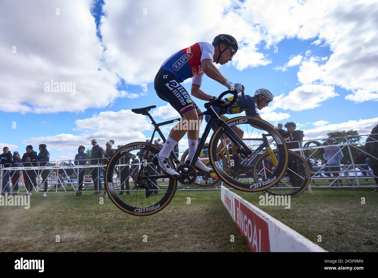 the men race at the Trek CXC Cup, a cyclocross cycling race in Waterloo (WI), USA,