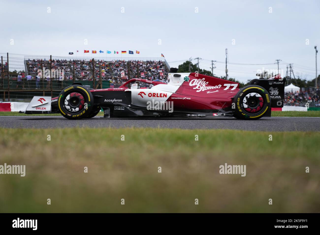 Alfa Romeo's Valtteri Bottas on practice day ahead of the British Grand  Prix 2023 at Silverstone, Towcester. Picture date: Friday July 7, 2022  Stock Photo - Alamy