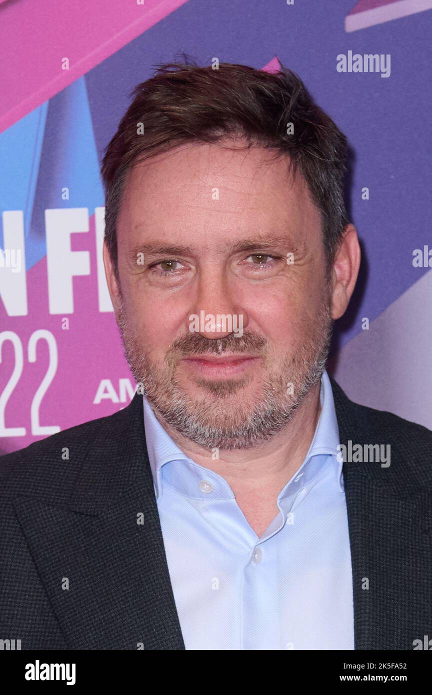 London, UK . 7 October, 2022 . Alexander Cary pictured at the LFF 2022 UK Premiere of A Spy Amongst Friends  held at the Odeon Luxe Leoicester Square. Credit:  Alan D West/EMPICS/Alamy Live News Stock Photo