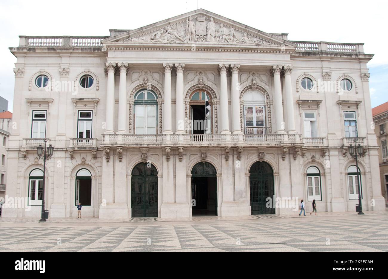 Lisbon's Town Hall, Lisbon, Portugal Stock Photo Alamy