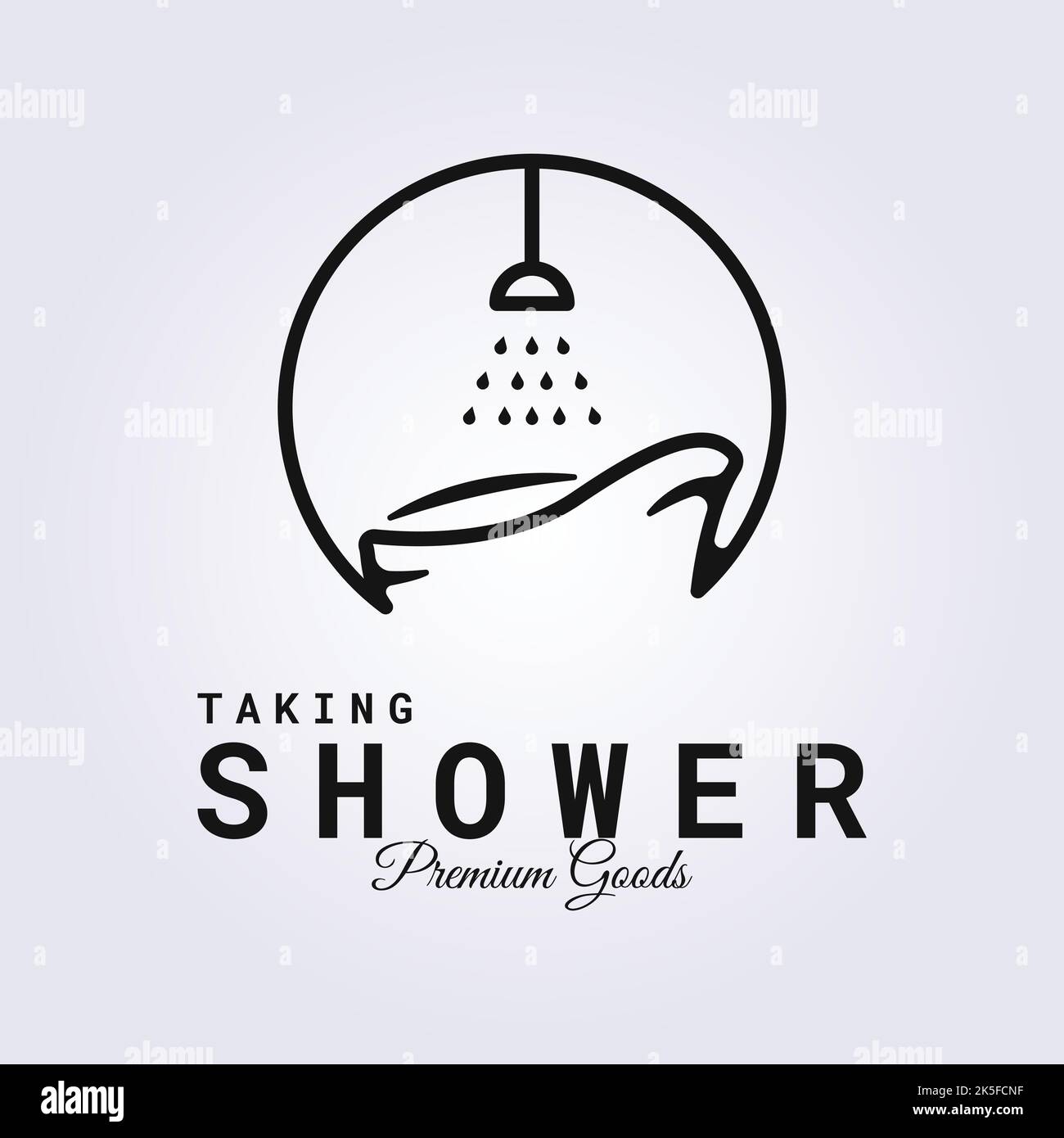 logo-symbol-of-take-a-shower-or-a-bath-vector-illustration-design-stock