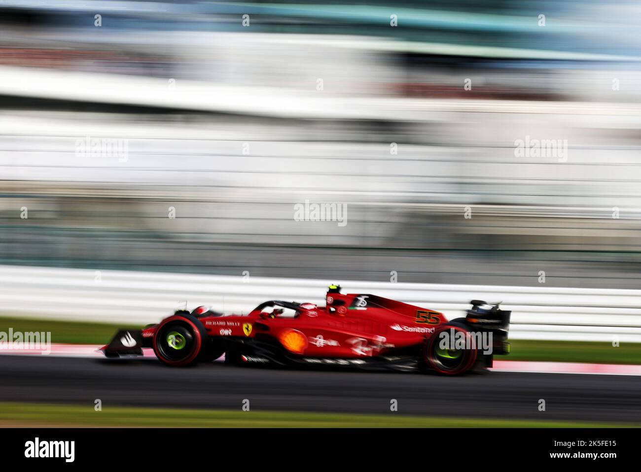 Suzuka, Japan. 08th Oct, 2022. Carlos Sainz Jr (ESP) Ferrari F1-75. Japanese Grand Prix, Saturday 8th October 2022