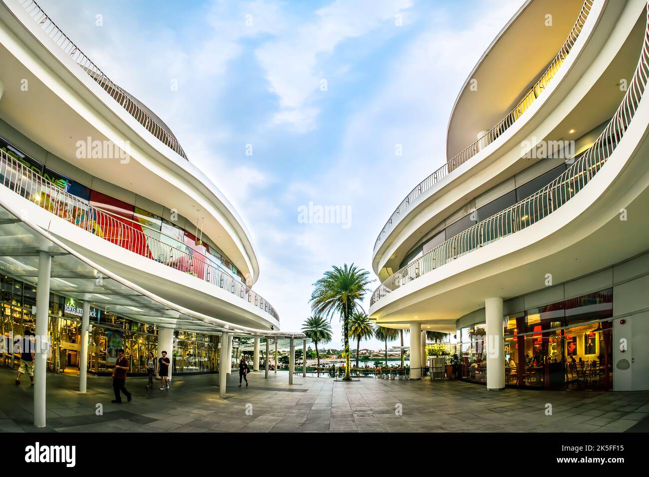 VivoCity shopping mall near Sentosa island, Singapore Stock Photo - Alamy